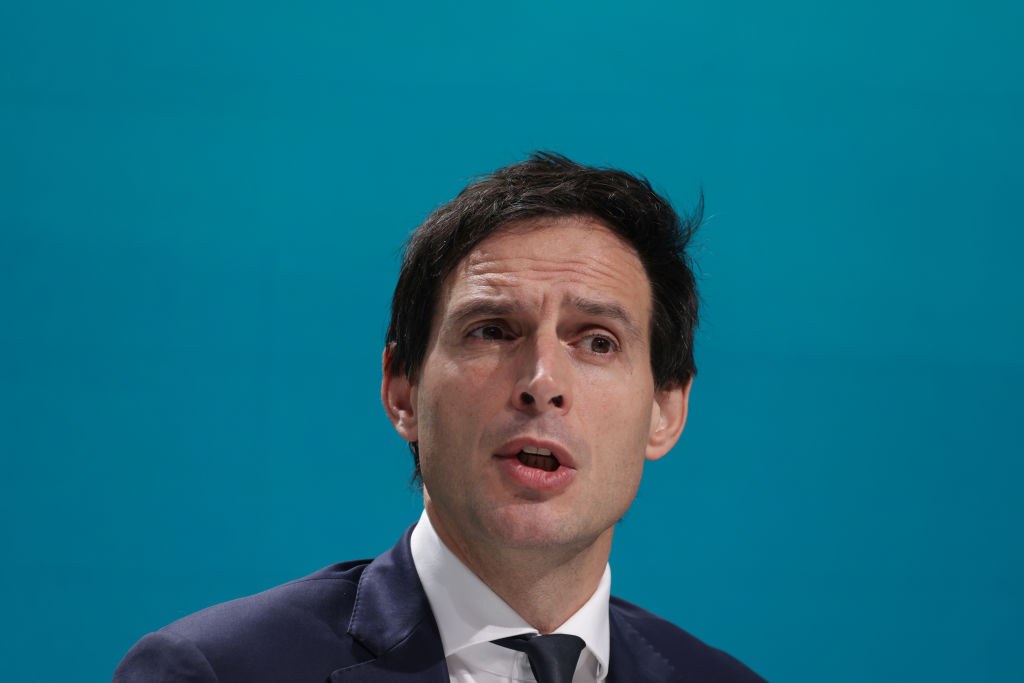 ARCHIVE IMAGE - The European Commission has announced it will be pumping more cash into electric vehicle battery technology despite losing hundreds of millions on the now-bankrupt Northvolt project. (Sean Gallup/Getty Images)