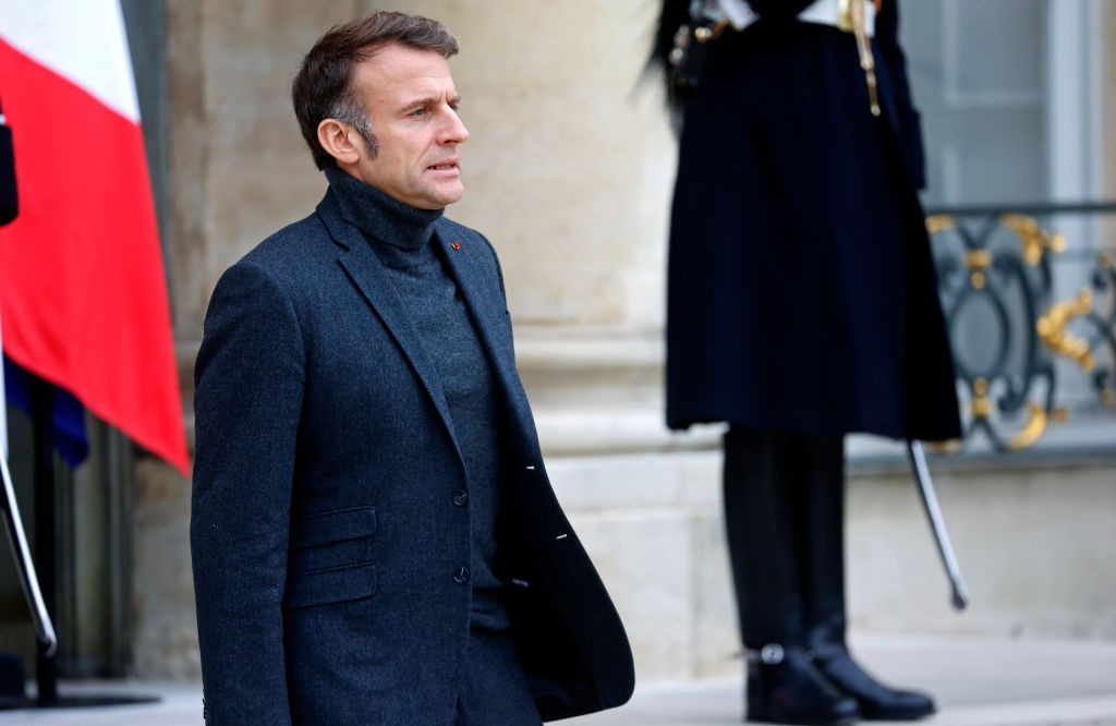 French President Emmanuel Macron is meeting with political leaders on December 10 to discuss forming a “government of general interest.” (Photo by Chesnot/Getty Images)