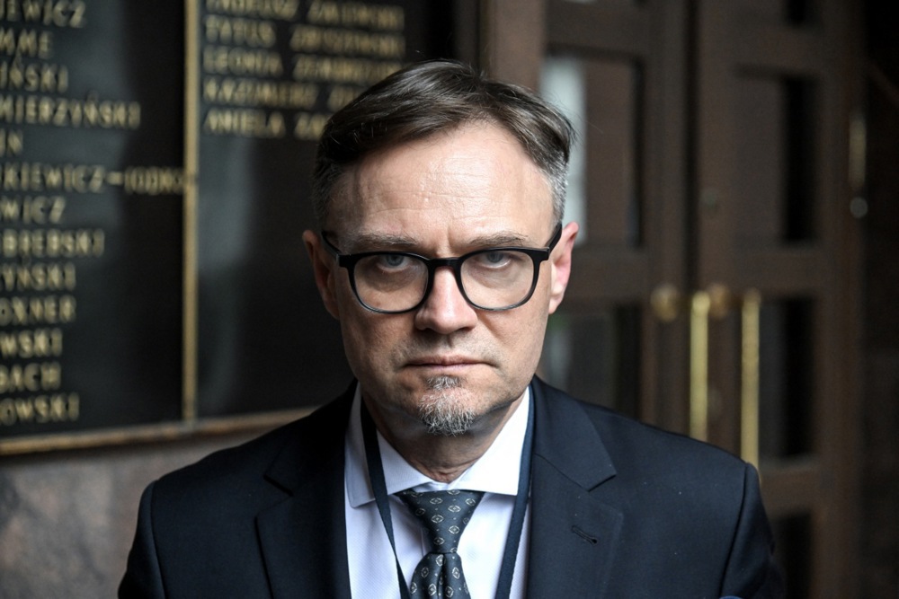 ARCHIVE IMAGE OF Paweł Wroński - Poland has denied reports that it blocked a flight taken by a Slovakian delegation to Moscow from crossing its airspace. (EFE/RADEK PIETRUSZKA POLAND OUT)