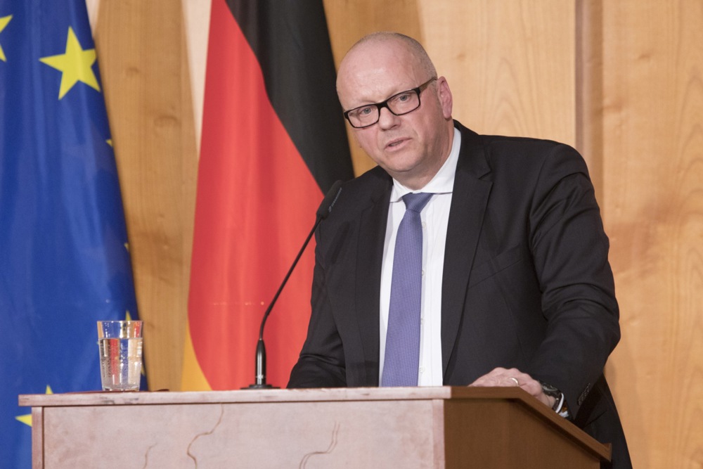 ARCHIVE IMAGE - Germany's ambassador to the United States has secretly warned his superiors in Berlin that incoming President Donald Trump will seek to "undermine democracy" in his second term. (EPA-EFE/OMER MESSINGER)