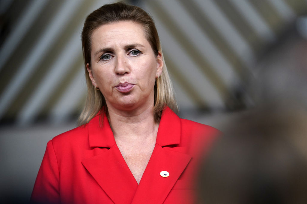 Denmark's Prime Minister Mette Frederiksen called the country's business leaders to a meeting on January 16 after US President-elect Donald Trump last week threatened military or economic action such as tariffs to take control of Greenland. (Photo by Pier Marco Tacca/Getty Images)