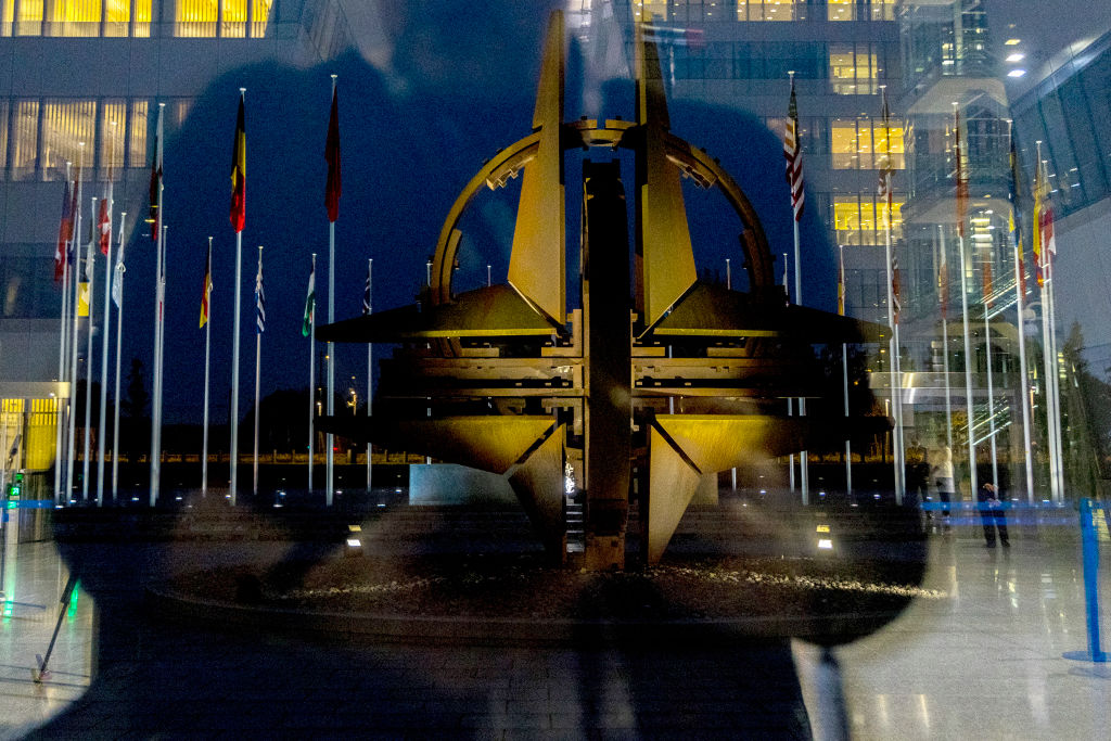 Trump reckons most NATO members are freeloading slackers (Photo by Omar Havana/Getty Images)