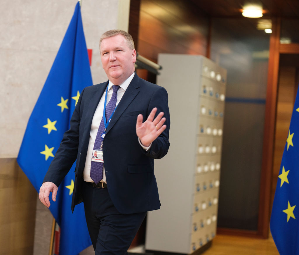 ARCHIVE IMAGE - Senior Eurocrats are celebrating the full implementation of its digital censorship plans aimed at countering so-called "digital hate". (Photo by Thierry Monasse/Getty Images)