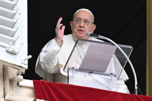 ARCHIVE IMAGE - Pope Francis has warned the World Economic Forum (WEF) that artificial intelligence is accelerating a so-called "crisis of truth" that is currently plaguing the modern world. (Photo by Vatican Media via Vatican Pool/Getty Images)