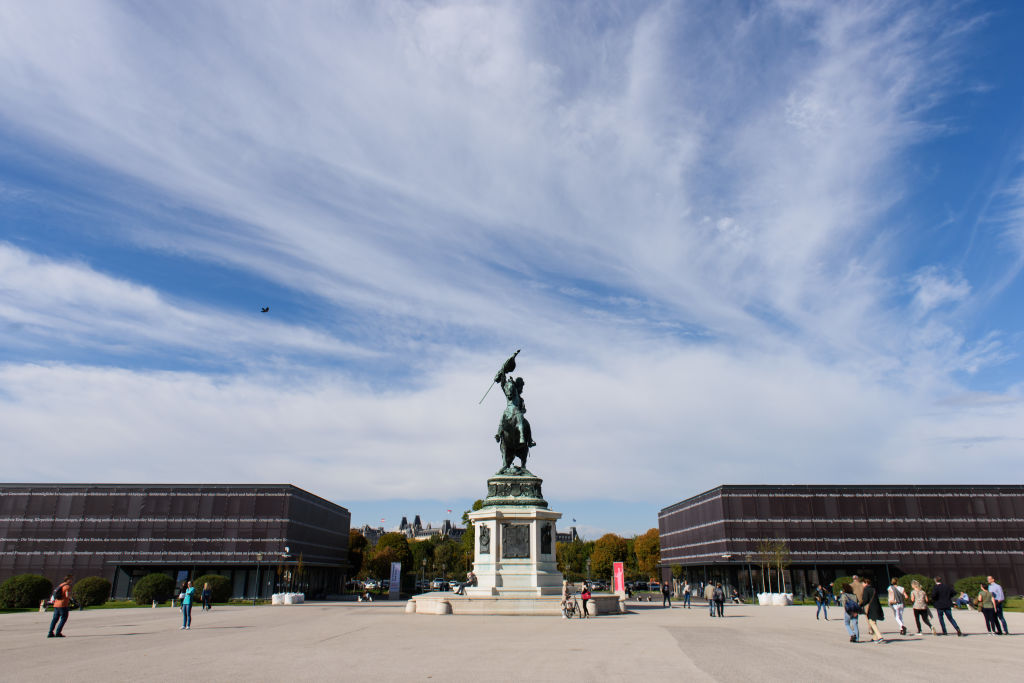 Heldenplatz plaza in Vienna, Austria. (Thomas Kronsteiner/Getty Images)