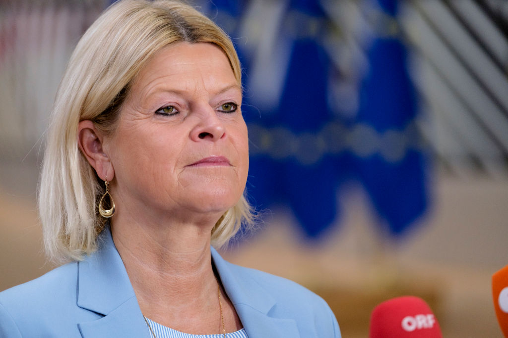 Austrian Minister of Defence Klaudia Tanner. (Thierry Monasse/Getty Images)