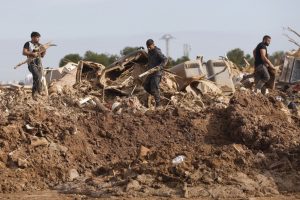 The Spanish government is set to give illegal immigrants affected by the floods in Valencia legal status. EPA-EFE/MIGUEL ANGEL POLO