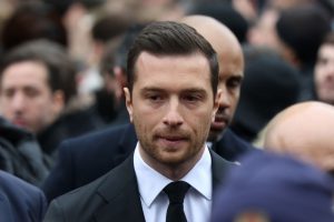 President of Rassemblement National and Member of the European Parliament, Jordan Bardella warned that free speech is "under attack" in France and argued that the country should adopt the US model to safeguard it. (Photo by Pierre Suu/Getty Images)