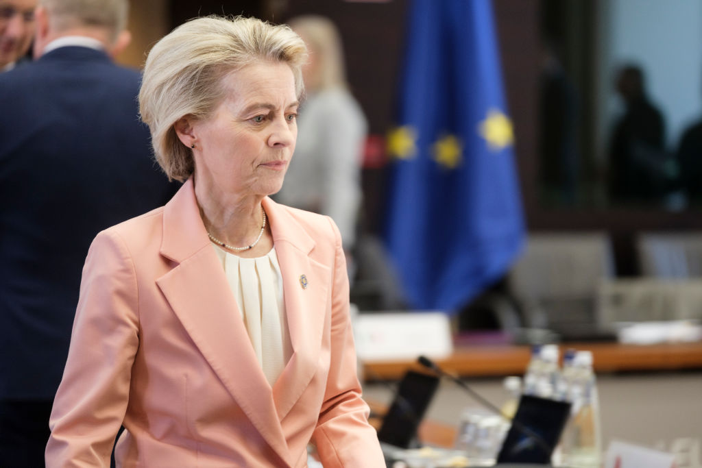 European Commission President Ursula von der Leyen pushed the Caribbean Nations Summit (Caricom)  to speak out for peace in Ukraine, despite the Caribbean being thousands of miles away from the conflict. (Photo by Thierry Monasse/Getty Images)