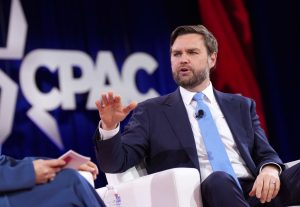 US Vice President JD Vance criticised Romania's decision to cancel its presidential election, warning that such moves undermine shared Western values. (Photo by Andrew Harnik/Getty Images)