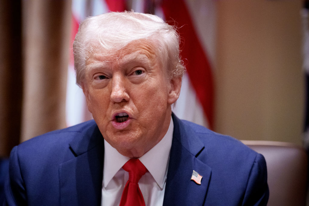 US President Donald Trump. (Andrew Harnik/Getty Images)