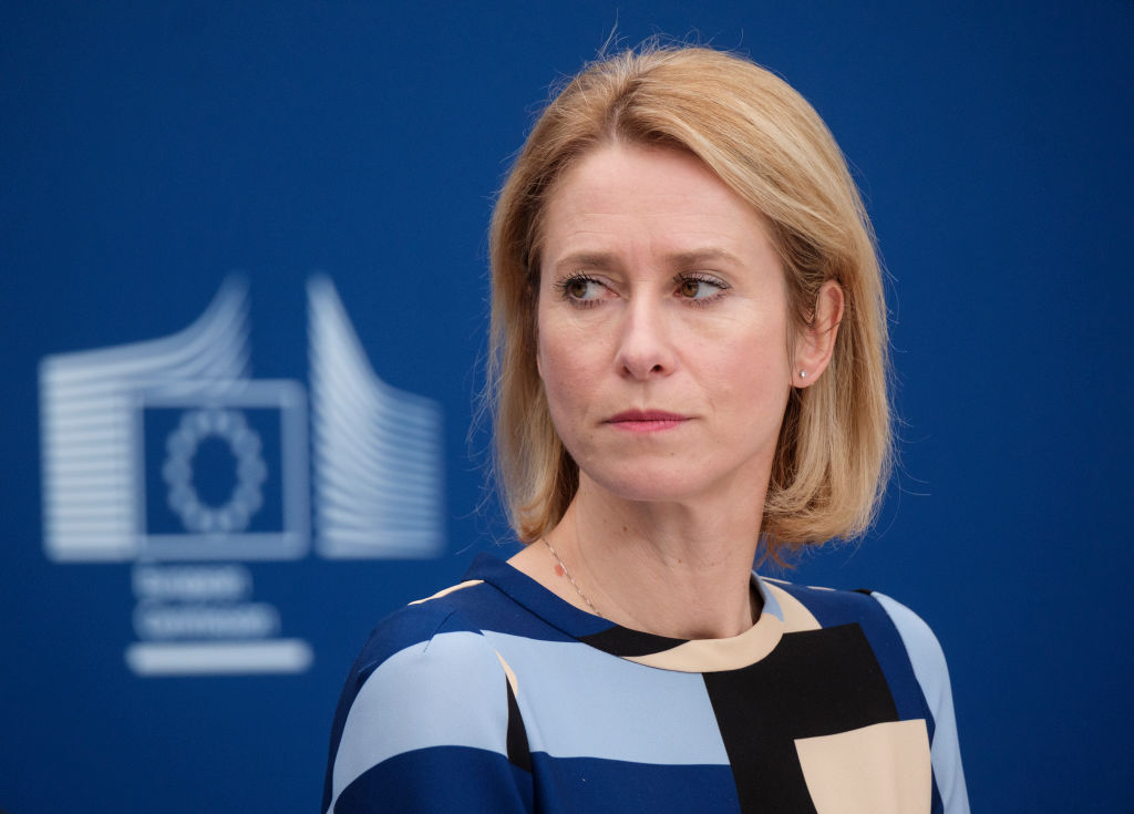Kaja Kallas, High Representative for Foreign Affairs and Security Policy and Vice-President of the European Commission. (Thierry Monasse/Getty Images)