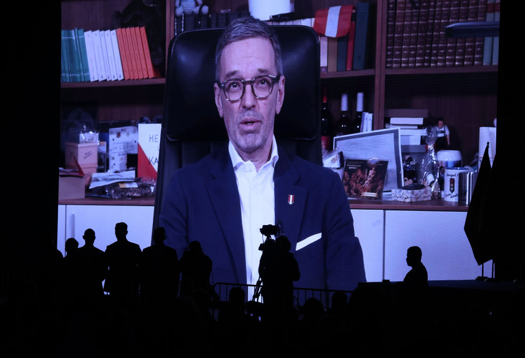 Far-right Austrian politician Herbert Kickl. (Sean Gallup/Getty Images)