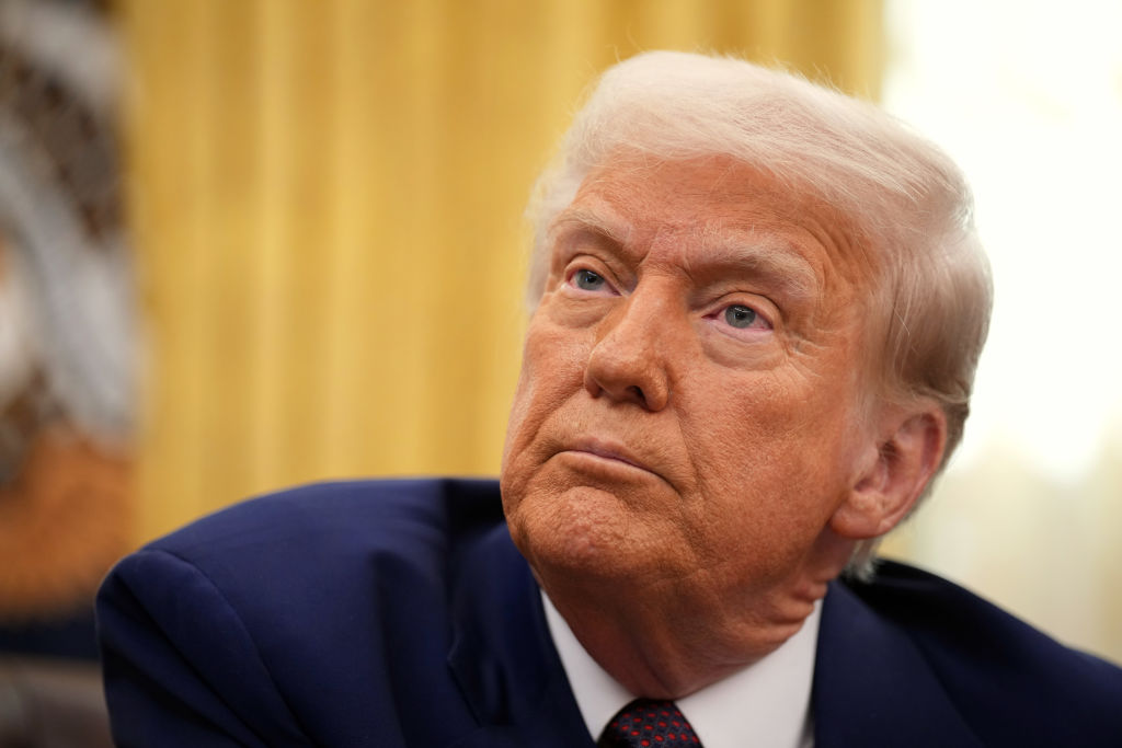 US President Donald Trump has signed an executive order on reciprocal tariffs. (Andrew Harnik/Getty Images)