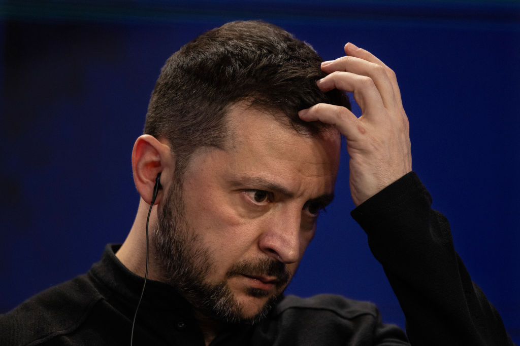 Ukraine President Volodymyr Zelensky. (Paula Bronstein/Getty Images)