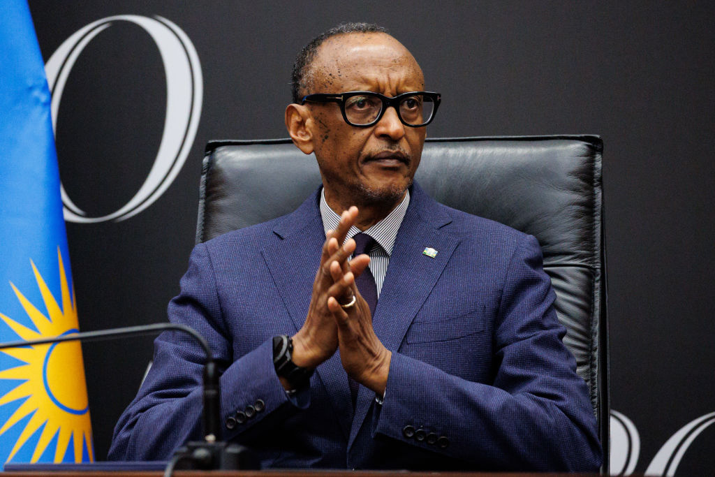Rwanda's government announced on March 17 that the country decided to cut diplomatic ties with Belgium over the Congo conflict and Belgium's role in "undermining" the country's interest.  (Photo by Luke Dray/Getty Images)