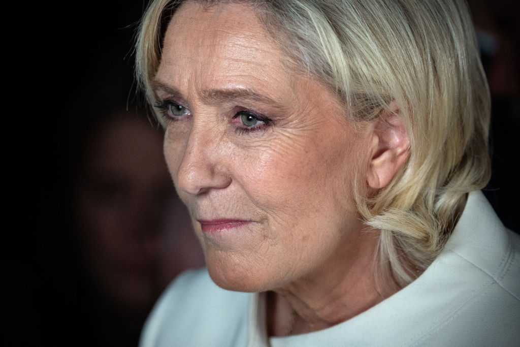 Marine Le Pen has slammed the possibility of being declared ineligible to run in France’s 2027 presidential election, calling such a verdict “profoundly undemocratic.” (Photo by Carl Court/Getty Images)