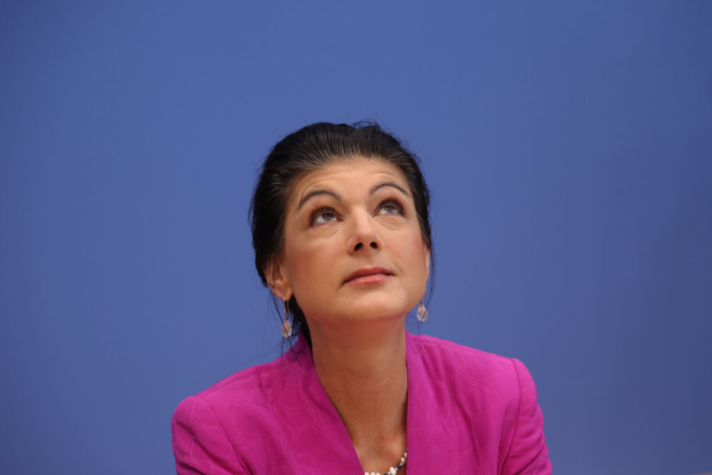 Germany’s Sahra Wagenknecht Alliance (BSW) is taking legal action against the results of last month’s German federal election, citing "irregularities" in vote counting. (Photo by Sean Gallup/Getty Images)