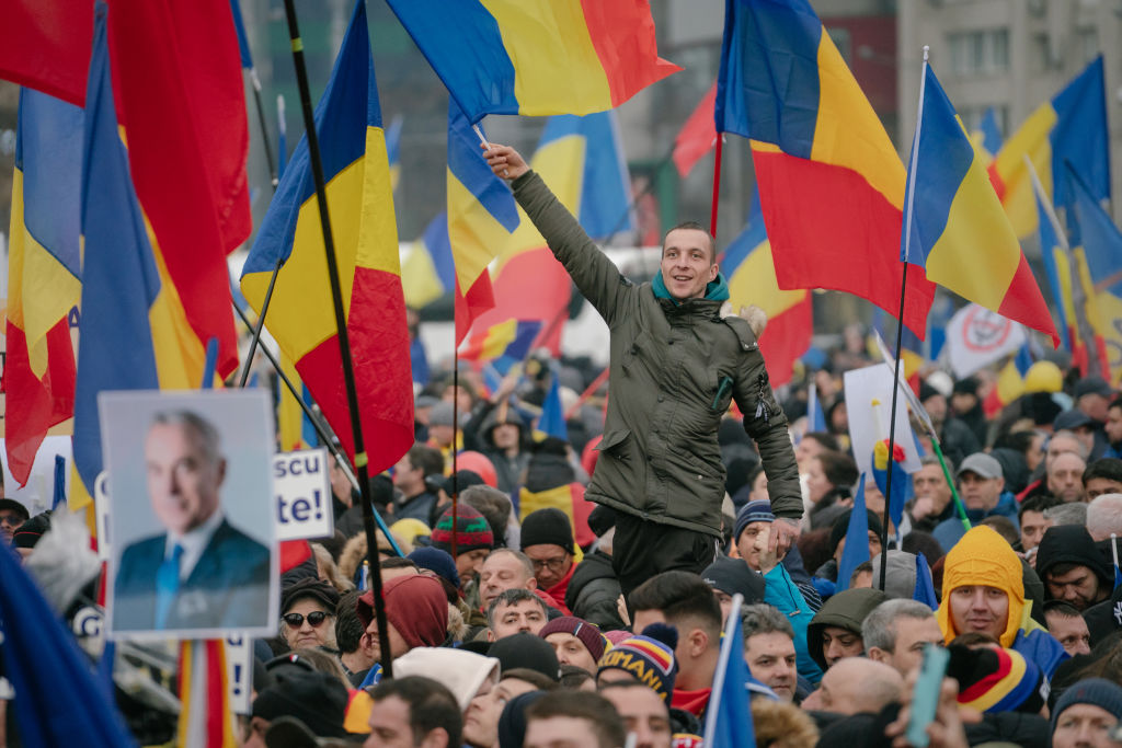 A Romanian NGO has accused Elon Musk of trying to sabotage the country’s democracy, claiming he is part of a “disinformation and intimidation” campaign ahead of its upcoming presidential election re-run in May. (Photo by Andrei Pungovschi/Getty Images)