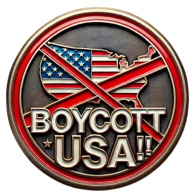 French and Danish consumers are turning their backs on American products, launching a growing boycott movement in protest against US foreign and economic policies.