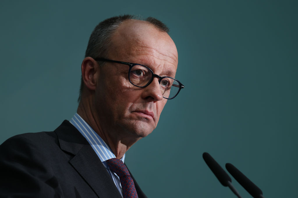 Friedrich Merz, CDU leader, was among those the appeal was addressed to. (Sean Gallup/Getty Images)