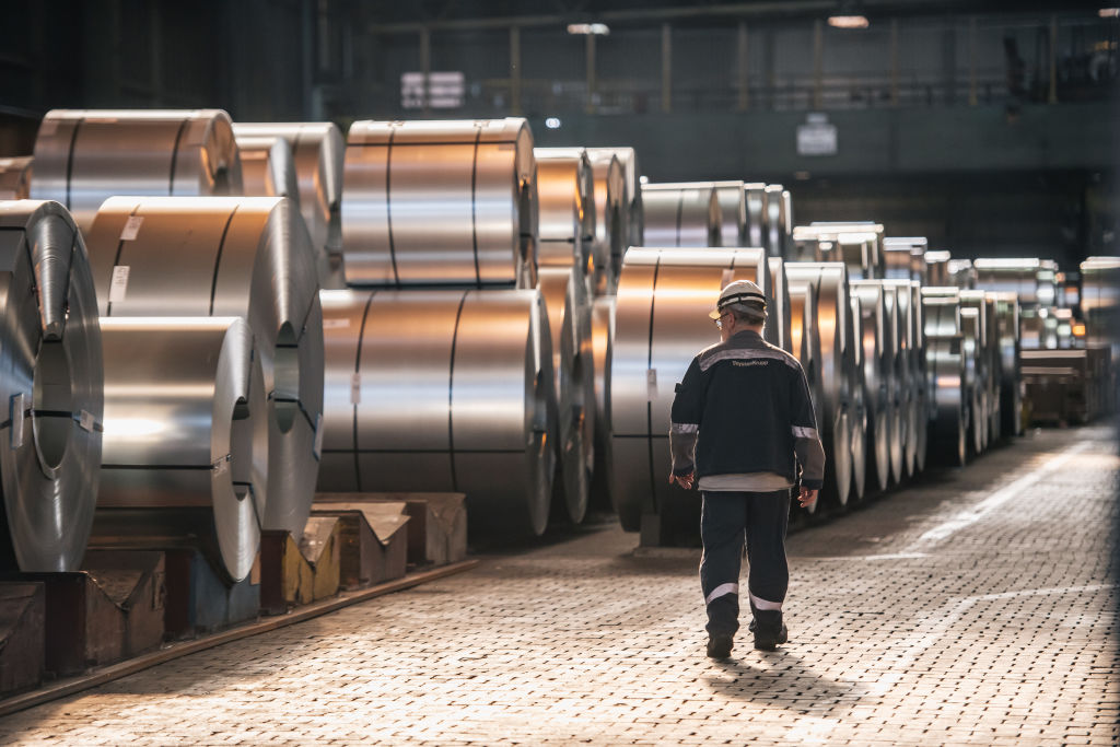 Long-running manufacturing downturn has eased. (Hesham Elsherif/Getty Images)