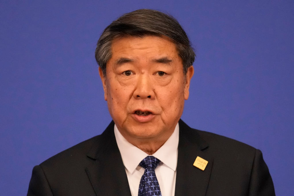 Chinese Vice Premier He Lifeng. (Aaron Favila - Pool/Getty Images)