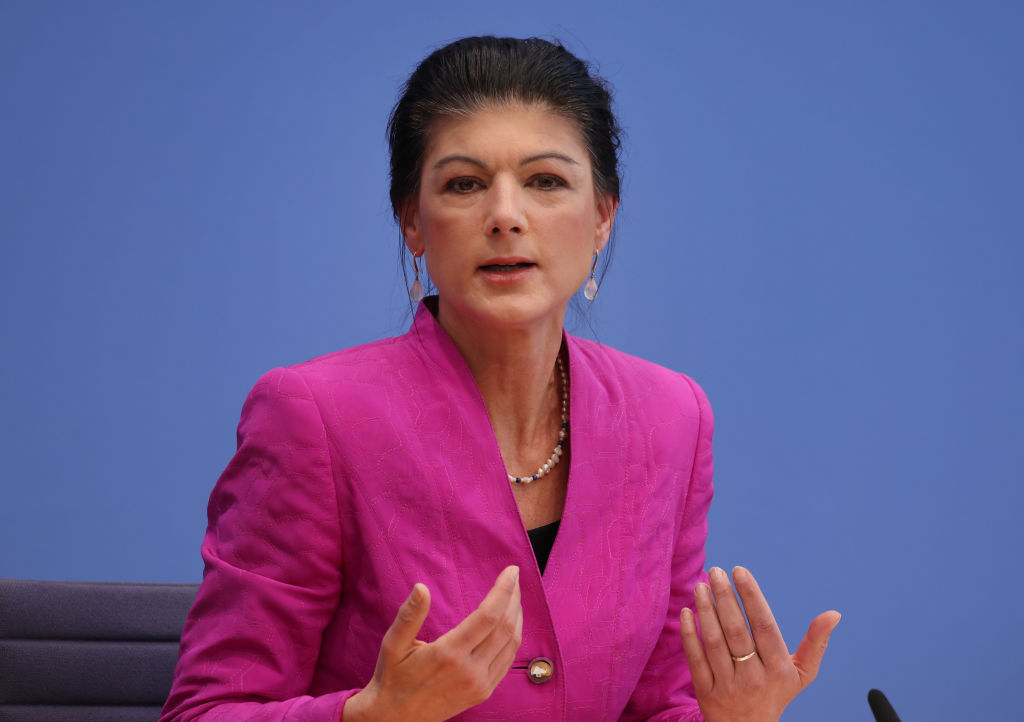 BSW leader Sahra Wagenknecht. (Sean Gallup/Getty Images)