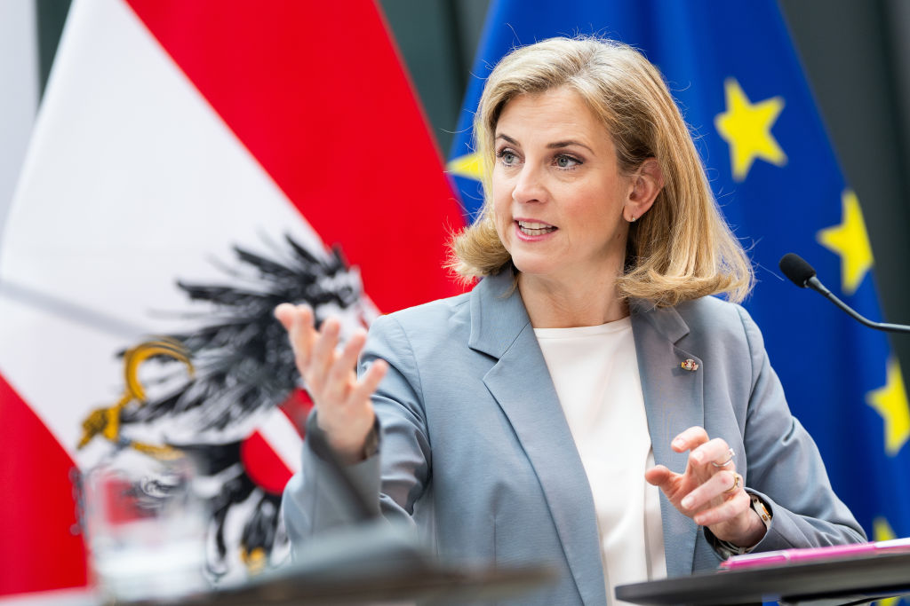 Austria's new foreign minister Beate Meinl-Reisinger (Michael Gruber/Getty Images)