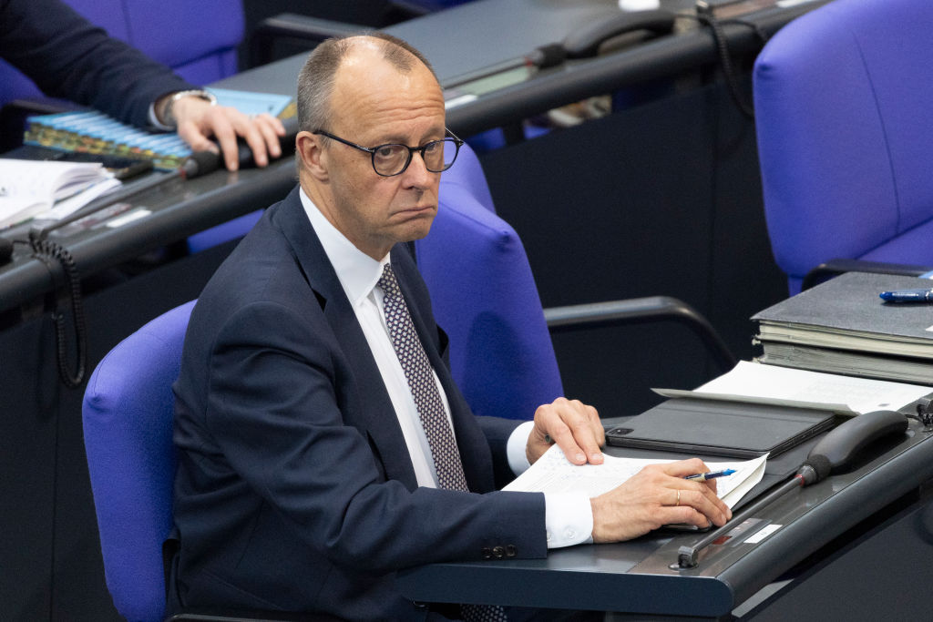 Leader of the German Christian Democratic Union (CDU) Friedrich Merz. (Maja Hitij/Getty Images)