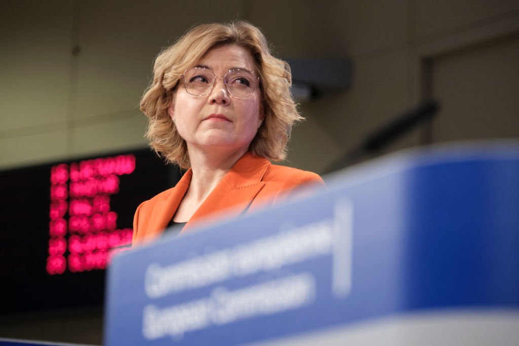 European Commissioner for the Internal Market and Technology, Henna Virkkunen, has expressed support for TikTok’s newly introduced measures aimed at preventing foreign interference ahead of Romania's presidential election re-run. (Photo by Thierry Monasse/Getty Images)