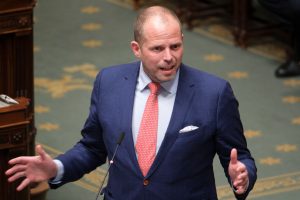 Belgium’s defence minister Theo Francken. (Thierry Monasse/Getty Images)