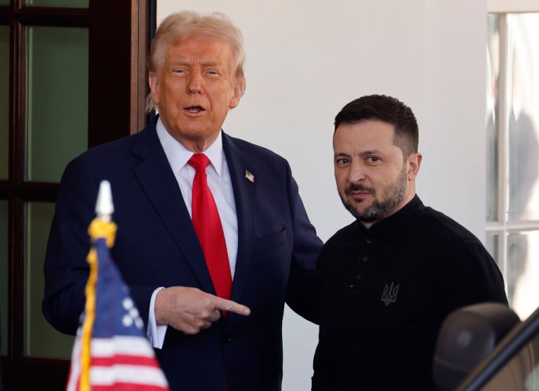 Ukraine will send a team to Washington this week to move forward with negotiations on a more expansive draft for a minerals deal offered by the United States, the deputy prime minister said on April 7. (Photo by Chip Somodevilla/Getty Images)