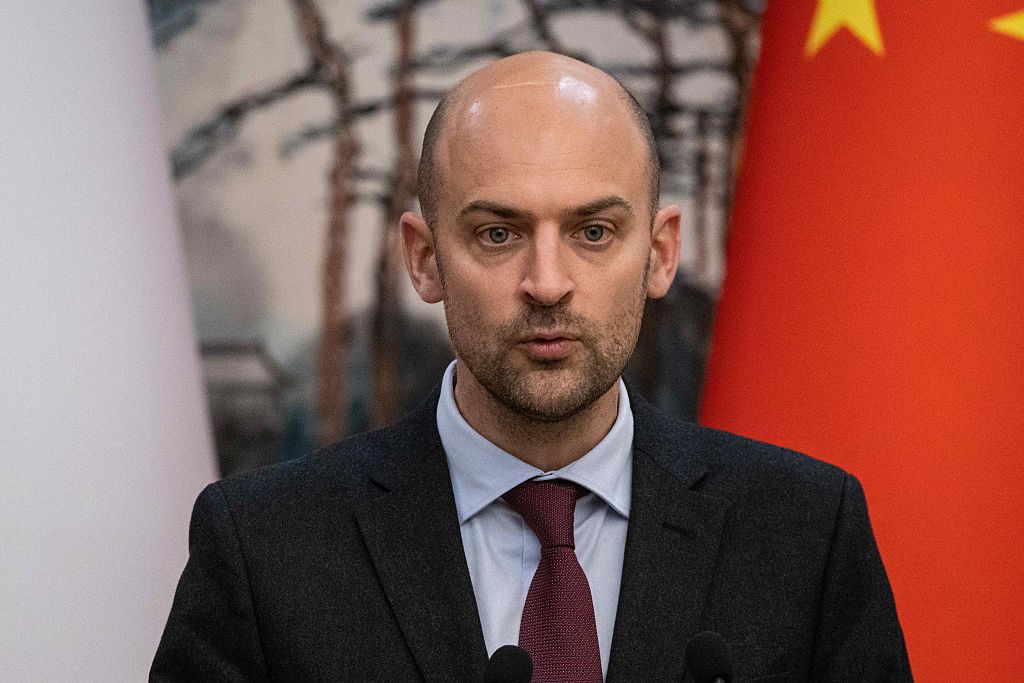 France's Foreign Minister Jean-Noël Barrot announced on April 14 that Algeria had ordered the expulsion of 12 French diplomatic staff, giving them 48 hours to leave the country. (Photo by Jessica Lee - Pool/Getty Images)