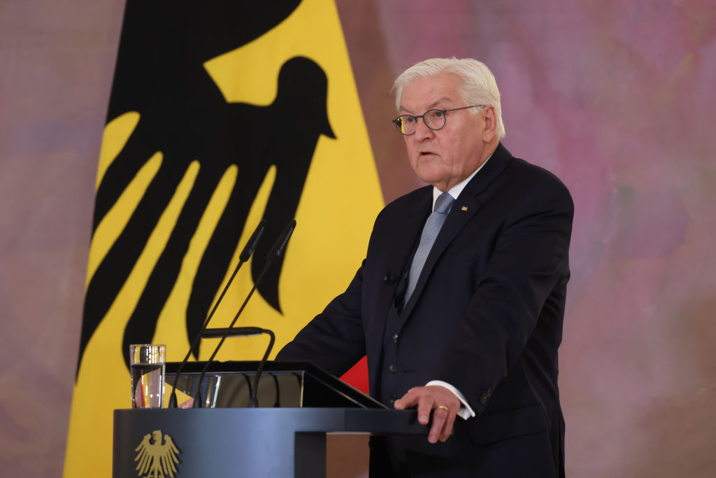 German President Frank-Walter Steinmeier. (Sean Gallup/Getty Images)