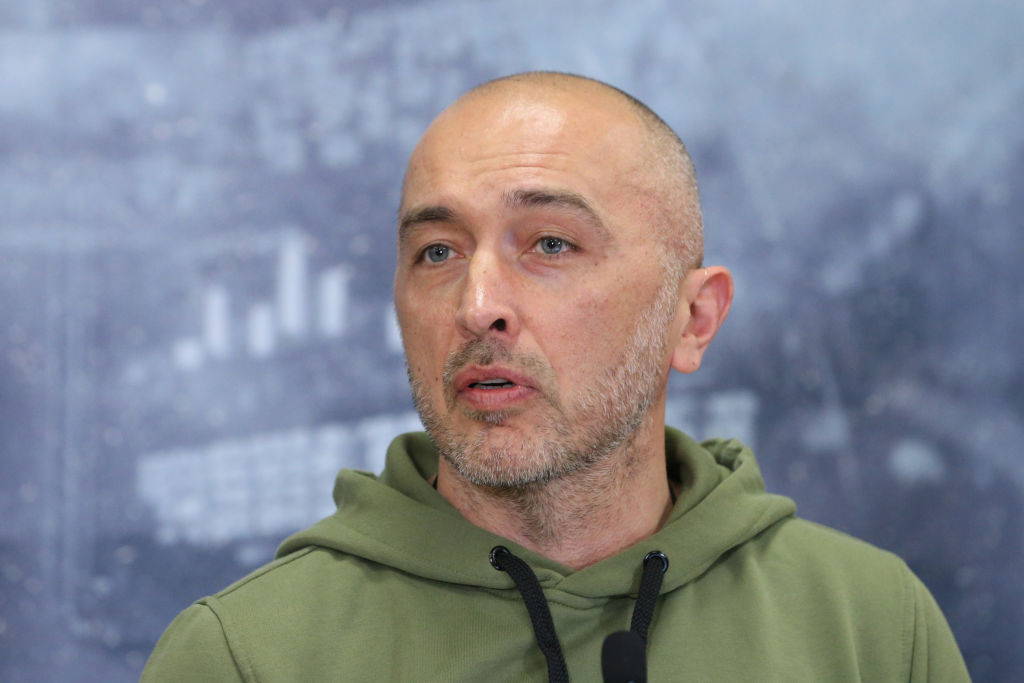 Governor of the National Bank of Ukraine Andrii Pyshnyy. (Viktor Kovalchuk/Global Images Ukraine via Getty Images)
