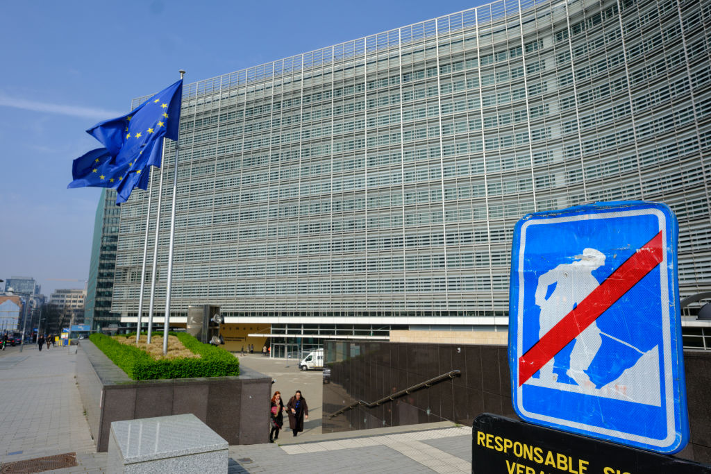 European Commission HQ in Brussels. (Thierry Monasse/Getty Images)