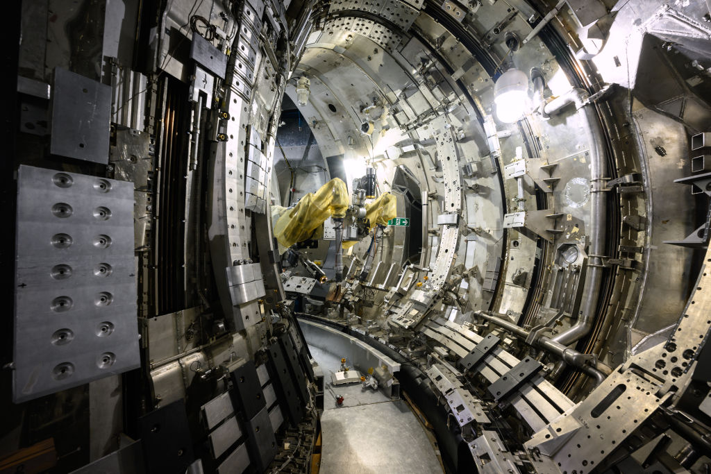 The ITER nuclear fusion energy generator being built in France. (Leon Neal/Getty Images)