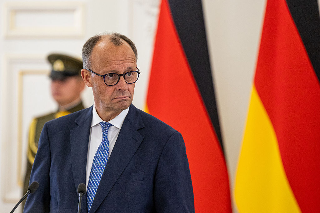 German Chancellor Friedrich Merz. (Paulius Peleckis/Getty Images)