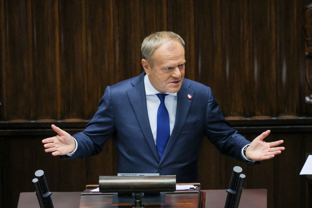 Poland's pro-EU government on June 11 won a confidence vote in parliament called by Prime Minister Donald Tusk as a show of strength after a nationalist candidate was elected president. EPA-EFE/RAFAL GUZ POLAND OUT