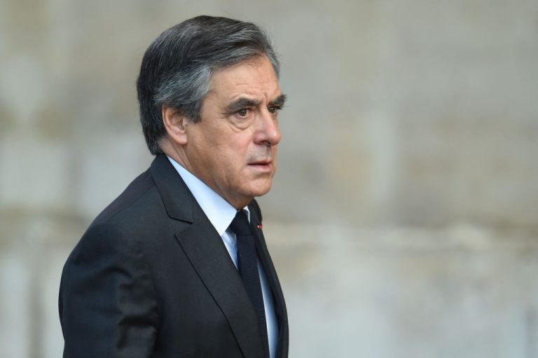 Former French Prime Minister François Fillon was given a four-year suspended prison sentence over his wife's fake jobs scandal, which torpedoed his 2017 presidential bid. (Photo by Stephane Cardinale - Corbis/Corbis via Getty Images)