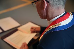 French mayors are resigning from their function at an unprecedented rate, with nearly 2,200 resignations since 2020, a report from the Association of Mayor of France (ASM) revealed on June 19. Getty