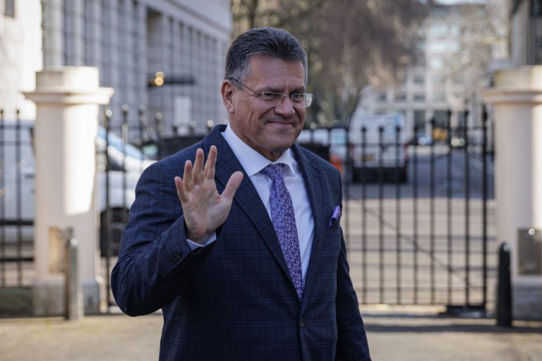 European Commissioner for trade Maroš Šefčovič(. Rob Pinney - WPA Pool/Getty Images)