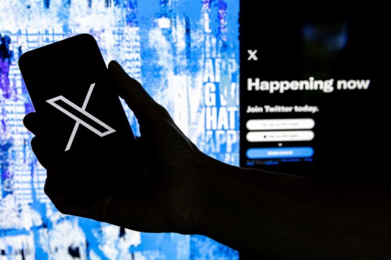 The day after the UK’s Online Safety Act came into force on July 25, protests outside hotels housing asylum seekers were effectively erased from public view on platforms like X. EPA/ETIENNE LAURENT