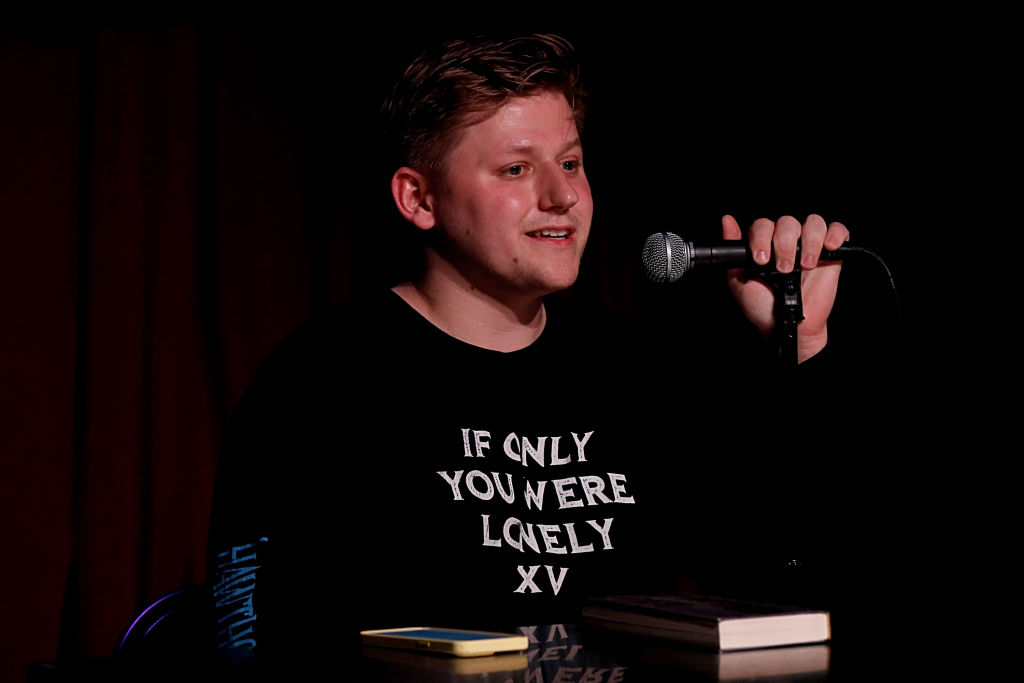 The Berlin District Court ruled that a social media post made by comedian Sebastian Hotz,  about the assassination attempt on Donald Trump, constitutes "unpunishable satire." (Photo by Dominik Bindl/Getty Images)