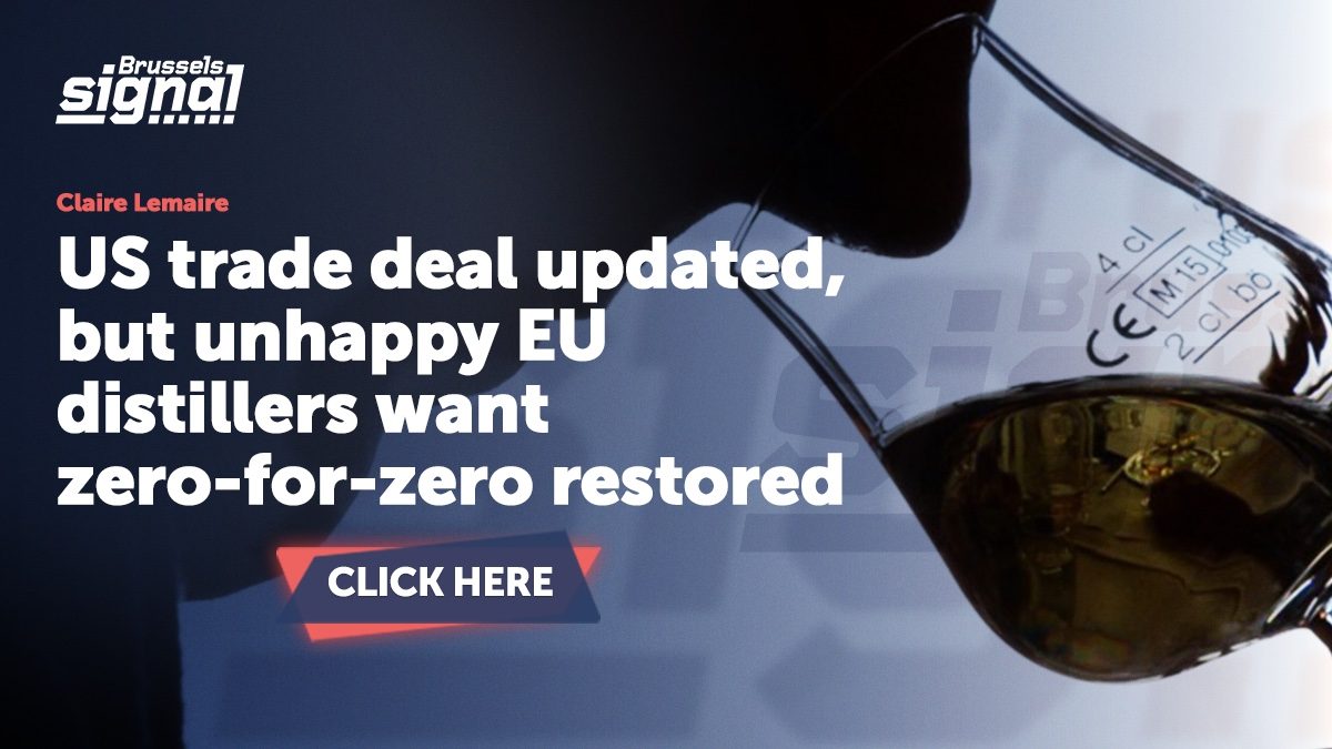 US trade deal updated, but unhappy EU distillers want zero-for-zero restored