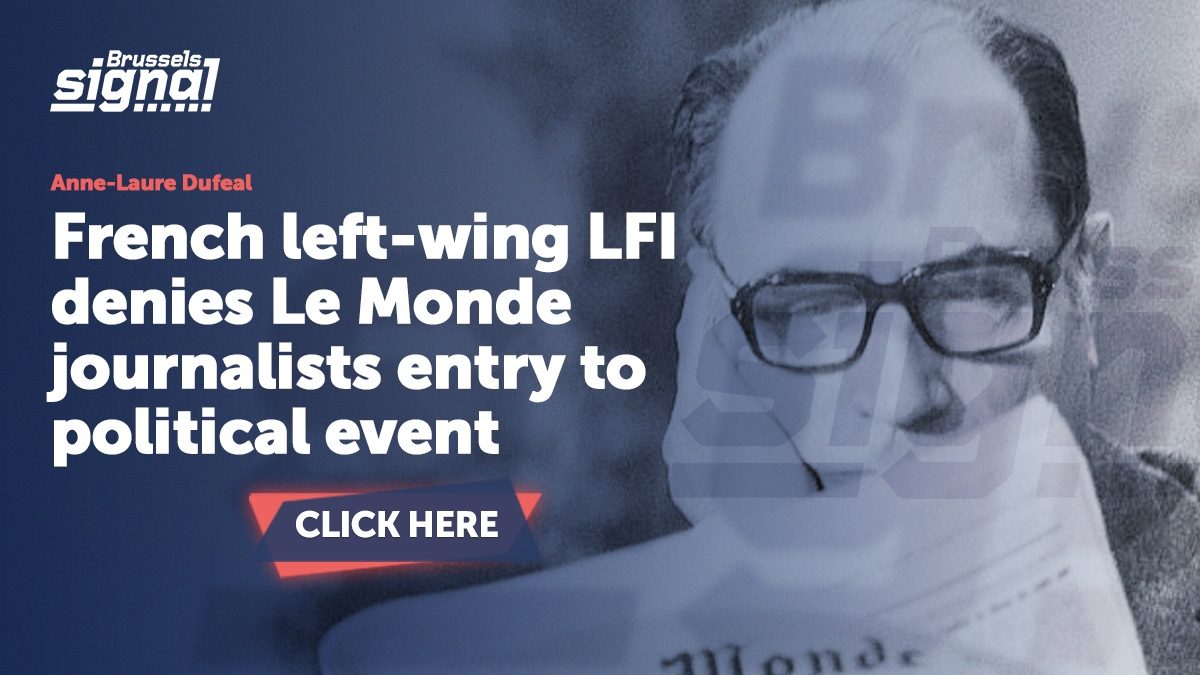 French left-wing LFI denies Le Monde journalists entry to political event