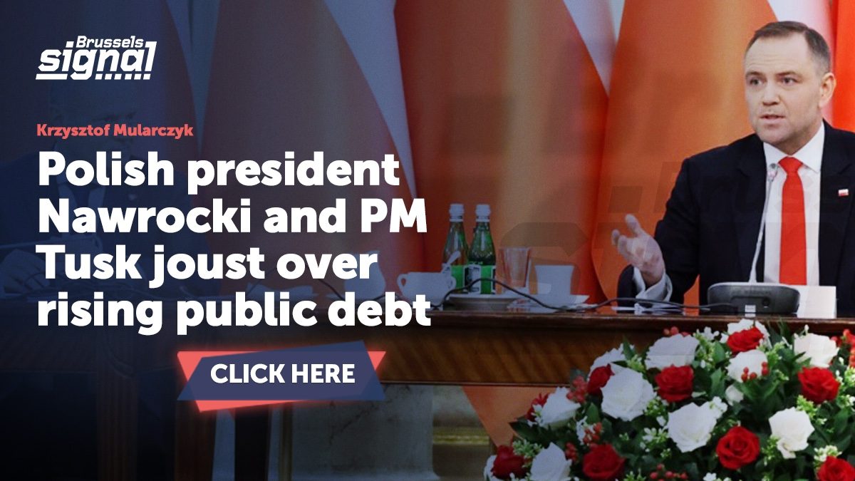 Polish president Nawrocki and PM Tusk joust over rising public debt