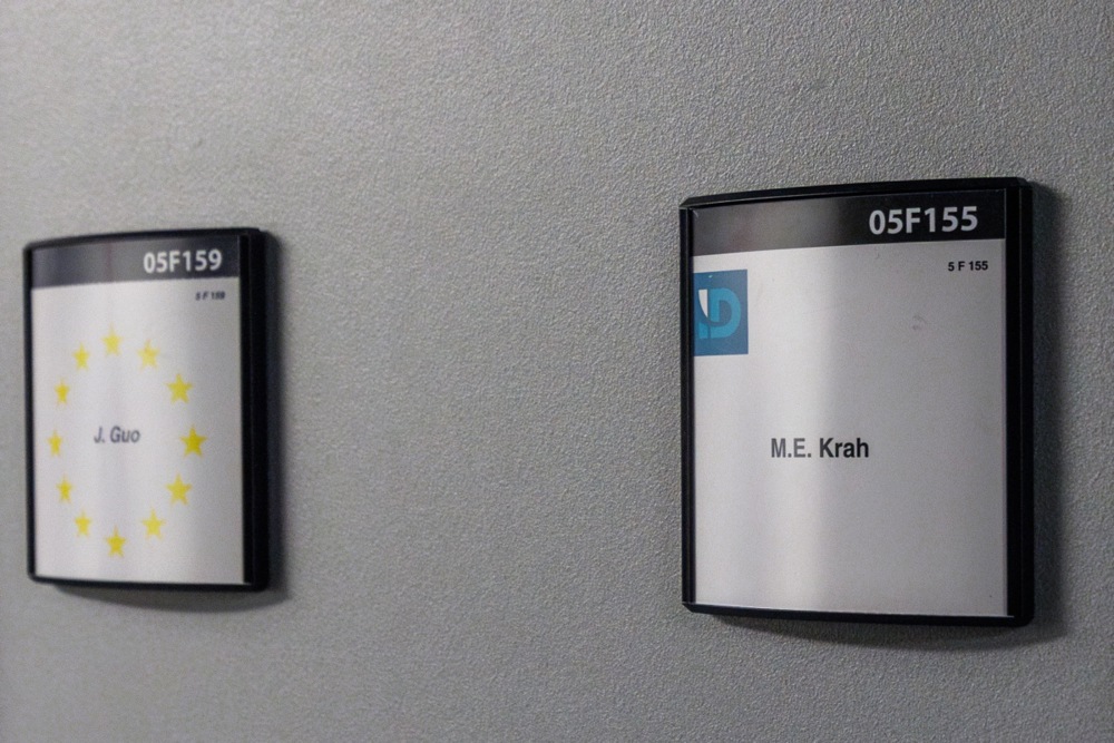 A former aide to German lawmaker Maximilian Krah was jailed for four years and nine months on September 30 on charges of spying for China. EPA/OLIVIER MATTHYS