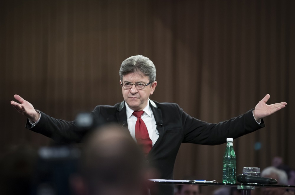 Radical Left-wing leader Jean-Luc Mélenchon calls for the second coming of the French Revolution as he is backed by an army of young left-wing workers, fueling the "bloquons tout" (block everything) movement, which vows to bring France to a halt on September 10. EPA/IAN LANGSDON